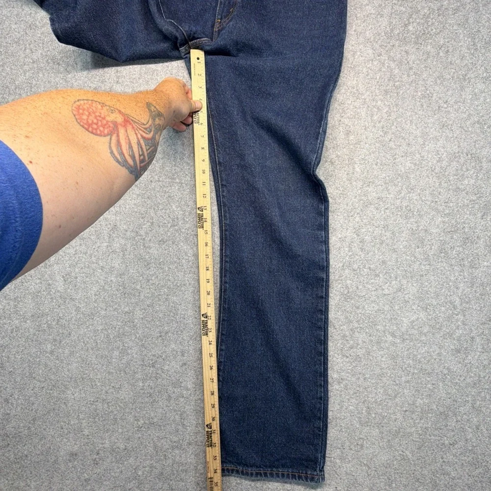 Vintage Levi's 517 Jeans Mens 34x34 Blue Bootcut Dark Wash Y2K